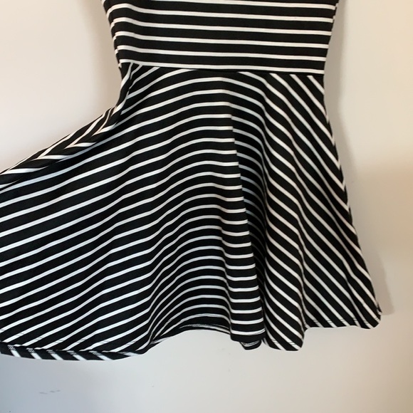 STRIPED MINI DRESS WOMEN SIZE M - Picture 6 of 10
